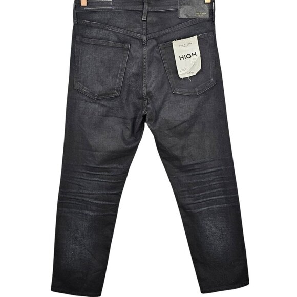 Rag & Bone Womens 30 Maya High Rise Slim Fit Coated Jeans in Worn Black NWT‎ - Picture 6 of 16